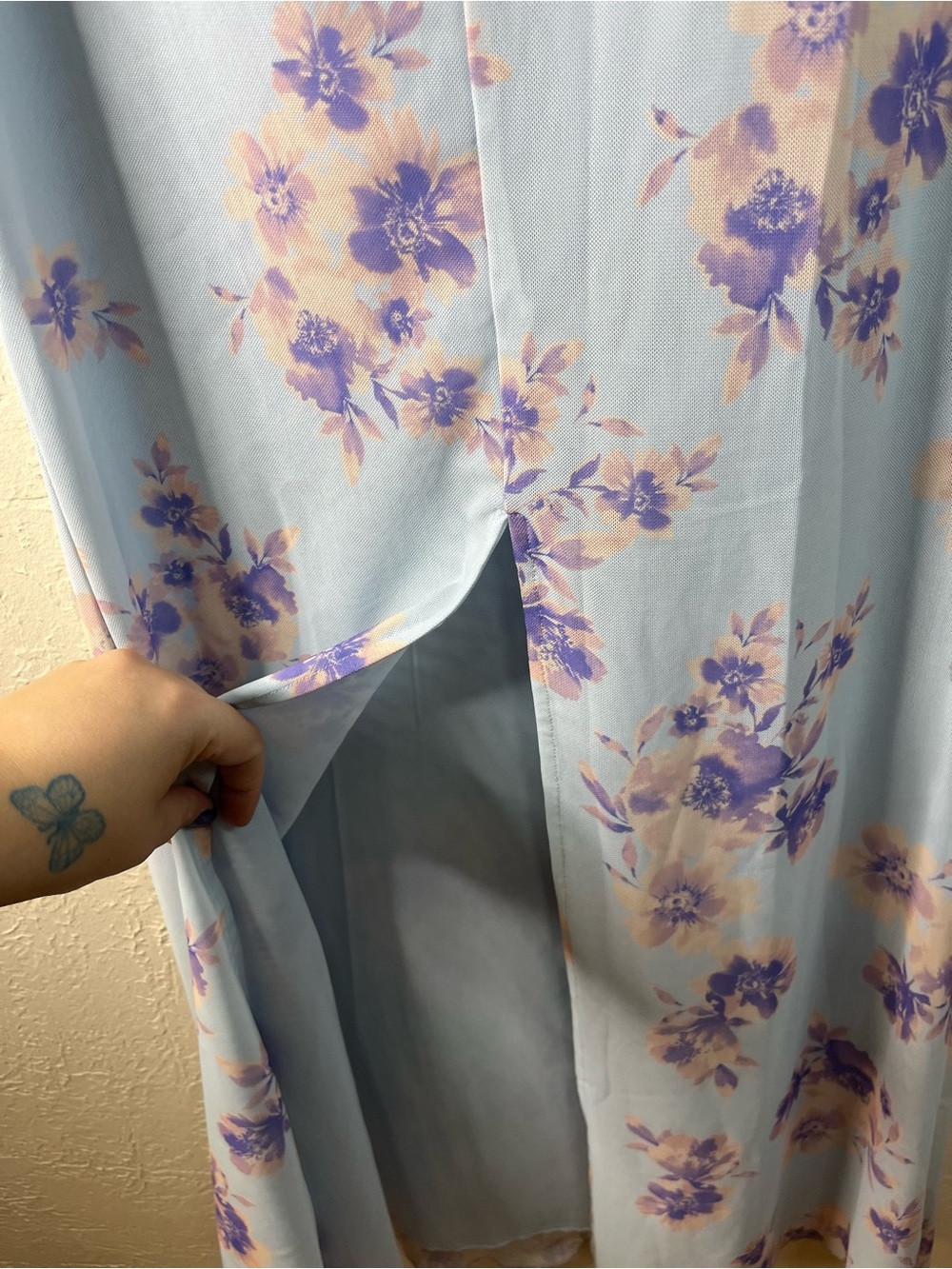 Peppermayo Charity Bustier Floral Maxi Dress in Blue - Picture 11 of 16